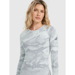 4f Women's seamless thermal underwear (top) női 4FWAW25USEAF208-34A