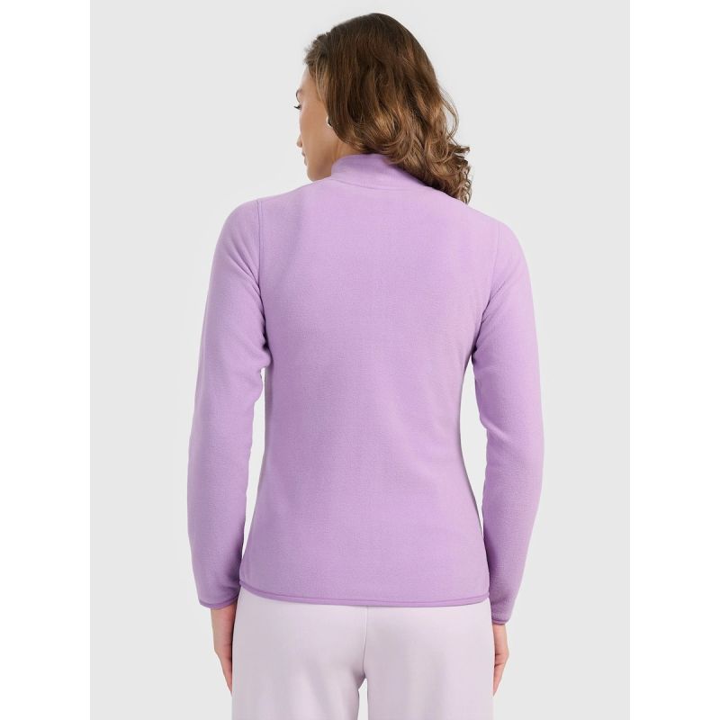 4F Women’s Slim-Fit Fleece with Stand-Up Collar dzseki 4FRAW25TFLEF496-52S
