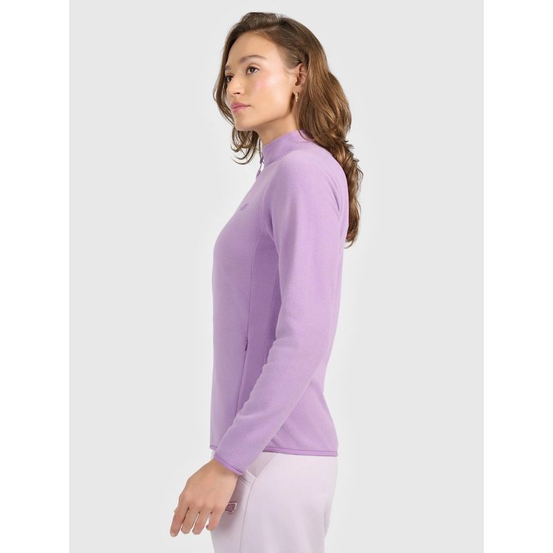 4F Women’s Slim-Fit Fleece with Stand-Up Collar dzseki 4FRAW25TFLEF496-52S