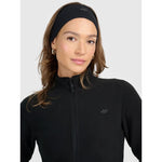 4F Women’s Slim-Fit Fleece with Stand-Up Collar dzseki