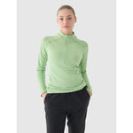 4F Women's slim quick-drying training sweatshirt női pulóver 4FWAW24TFSWF411-41S