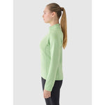 4F Women's slim quick-drying training sweatshirt női pulóver 4FWAW24TFSWF411-41S