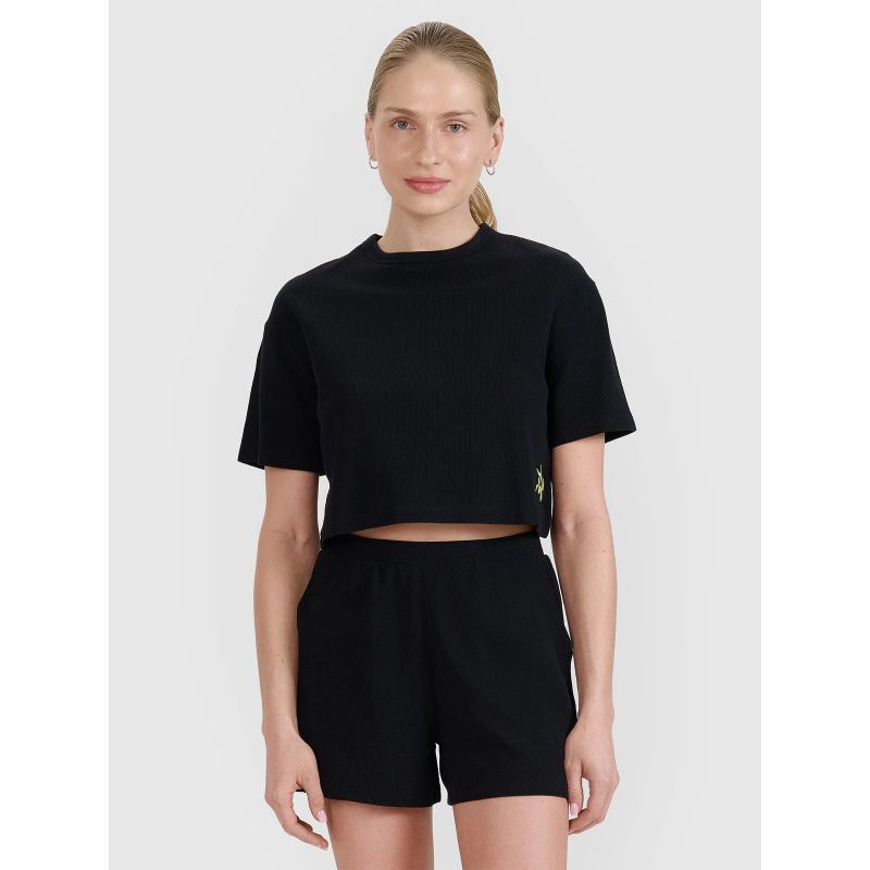 4F Women's t-shirt női crop top