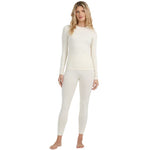 4f Women's thermal F204 off-white női Nadrág 4FWAW25USEAF20411S
