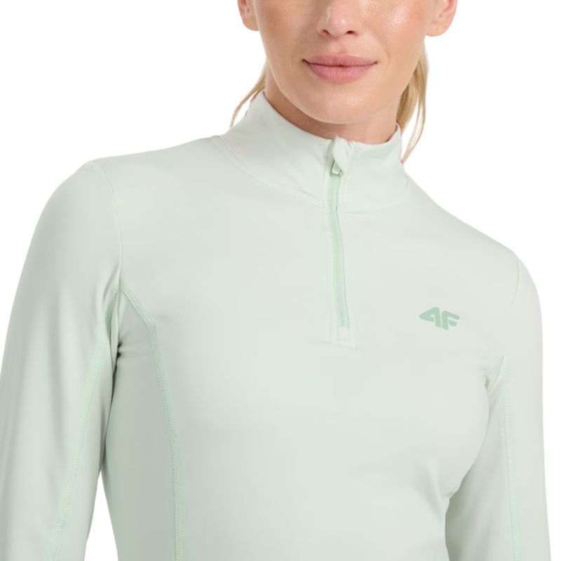 4f Women's thermal sweatshirt F098 mint női 4FWAW25UBRUF09847S