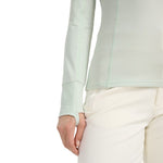 4f Women's thermal sweatshirt F098 mint női 4FWAW25UBRUF09847S
