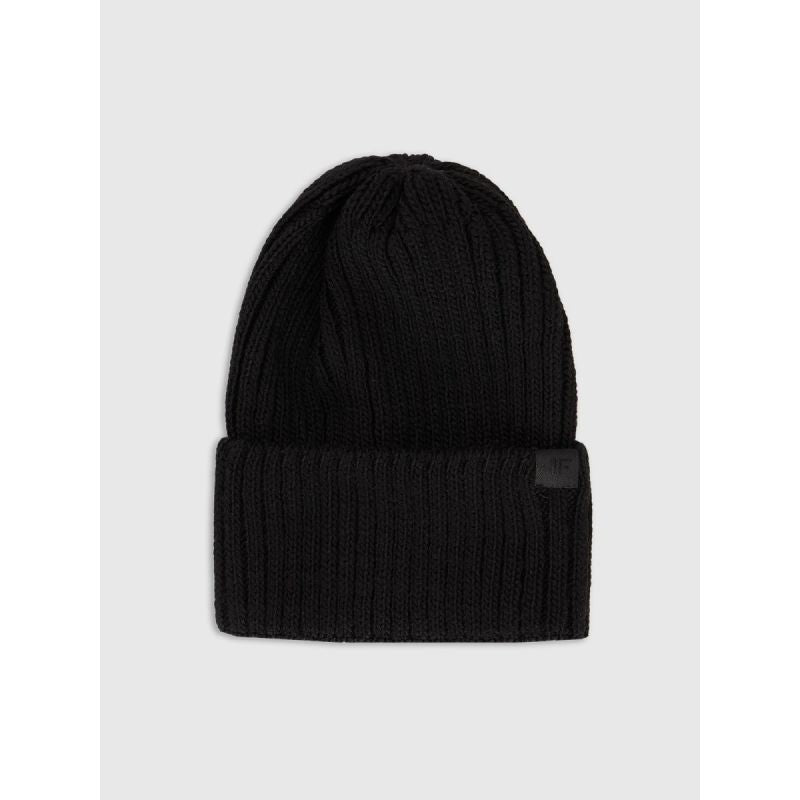 4F Women's Winter Beanie with Wool Blend kötött sapka 4FRAW25ACAPF0802-20S