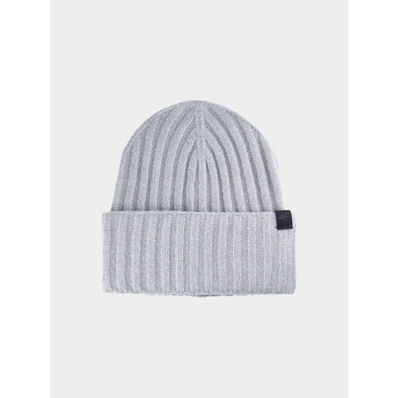 Women's winter hat 4F Kötött sapka 4FWAW24ACAPF451-27M