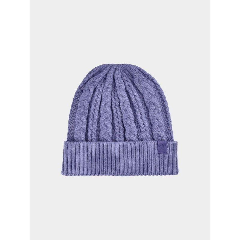 Women's winter hat 4F kötött sapka 4FWAW24ACAPF457-32S