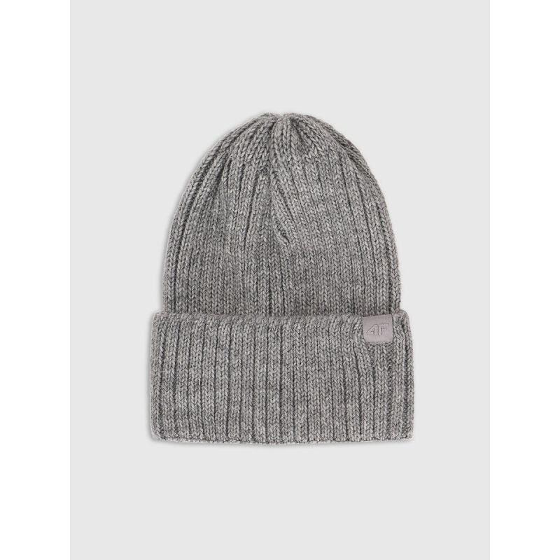 Women's winter hat with wool 4F kötött sapka 4FRAW25ACAPF0802-25M