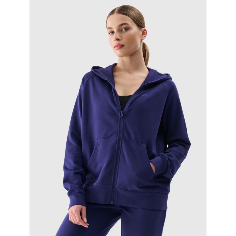 4f Women's zip-up hooded sweatshirt női pulóver 4FWMM00TSWSF1763-31S