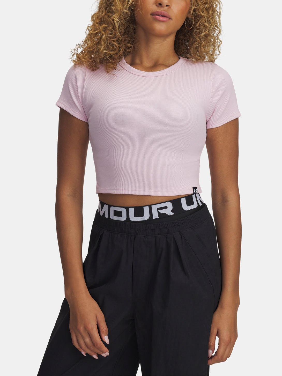 Under Armour Nõi póló UA Rival Rib Baby Tee Póló