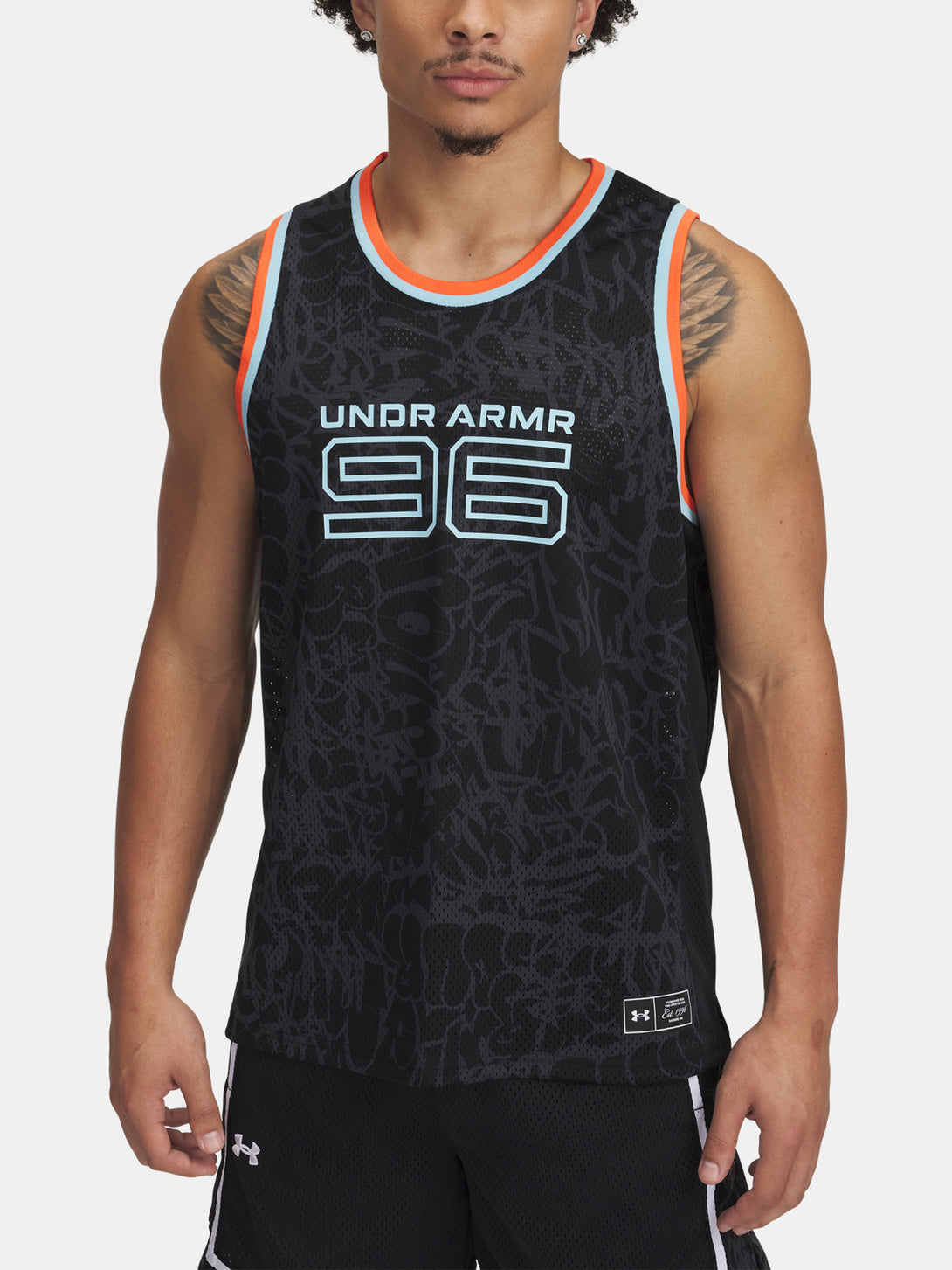 Under Armour Férfi trikó Zone Pro Mesh Tank Printed Atléta