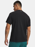 Férfi póló Under Armour UA Halo Vent SS-BLK