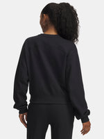 Under Armour Nõi UA Icon Vida Flc Crew-BLK Pulóver fekete
