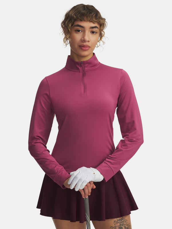 Under Armour Nõi póló UA Drive 1/4 Zip-RED Hosszú ujjú póló