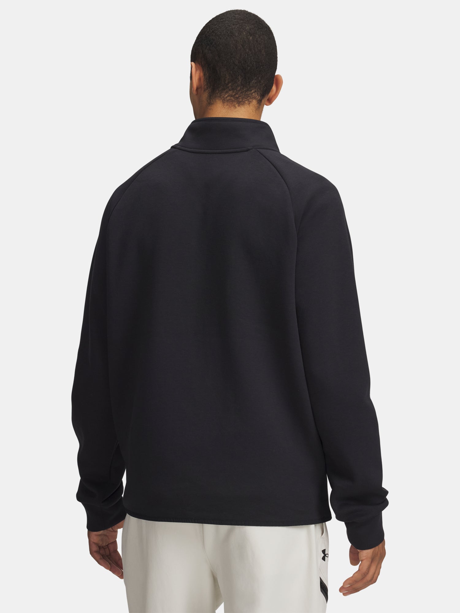 Férfi pulóver Under Armour UA Unstoppable Flc Half Zip-BLK