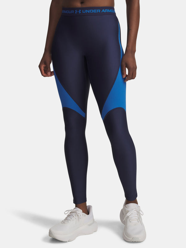 Under Armour Nõi leggings UA HG Rib Legging-BLU Leggings