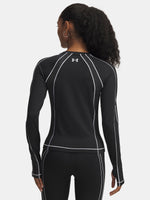Under Armour UA ColdGear Textured Crew-BLK nõi póló