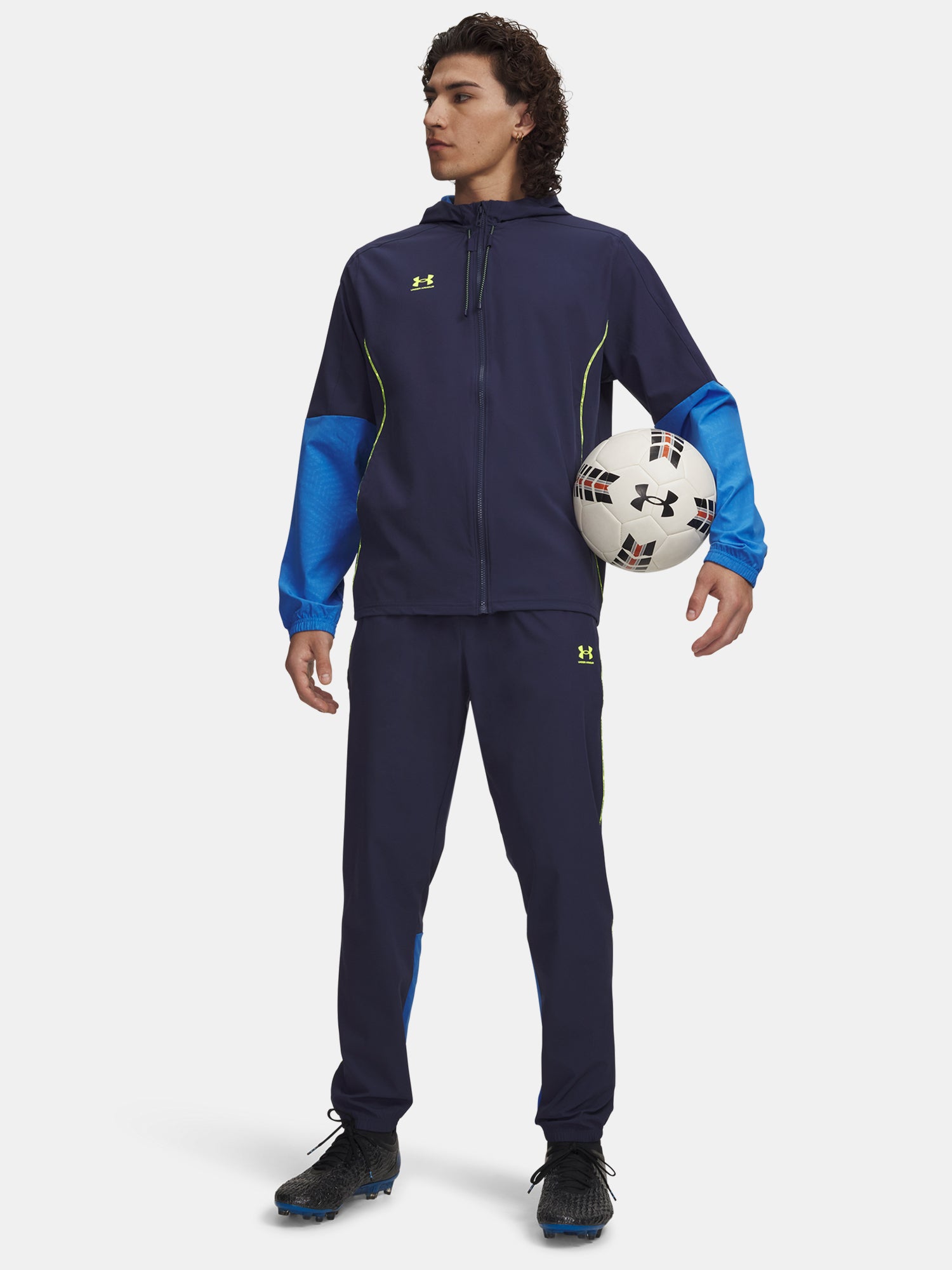 Under Armour Férfi szett UA M Challenger Pro Trcksuit-BLU Melegítő kék