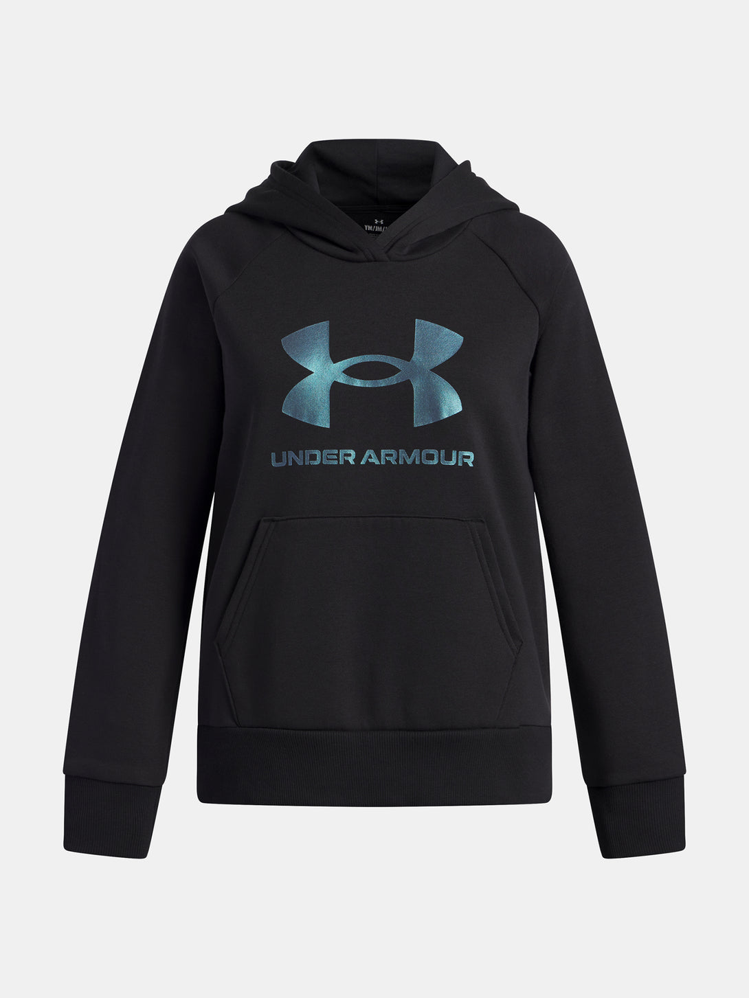 Under Armour Lány pulóver UA Rival Flc Shimmer Hdy-BLK Pulóver