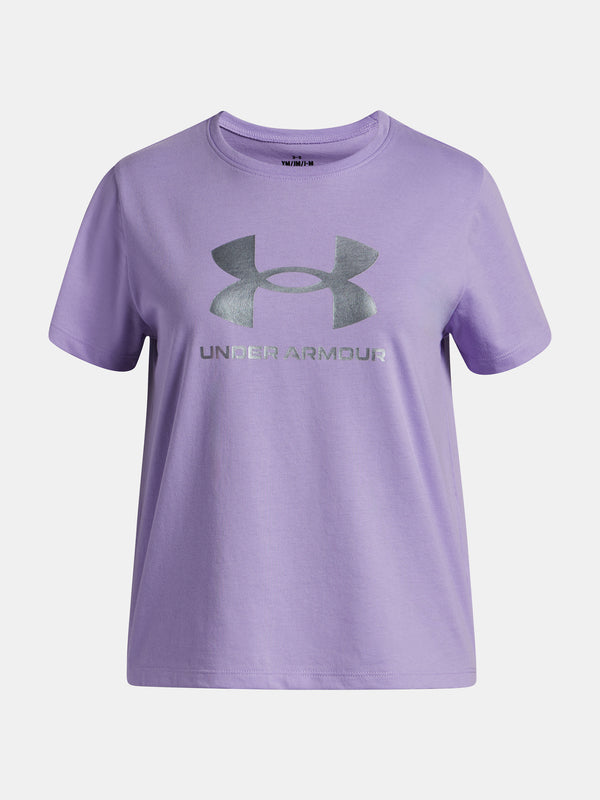 Under Armour Lányka póló UA G Rival Shimmer SS-PPL Póló
