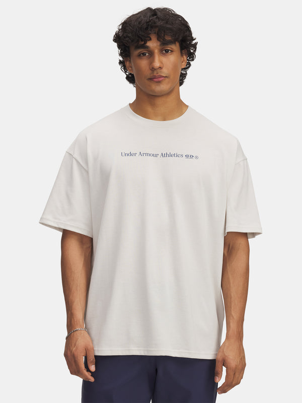 Under Armour Férfi póló UA HWT RUNNING SHOE OS SS-WHT Póló