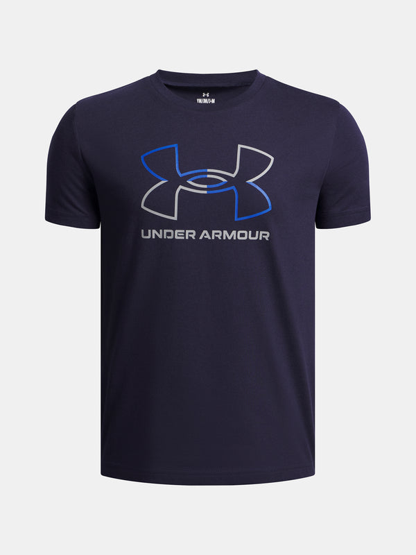 Under Armour Fiú póló UA GL FOUNDATION SS-BLU Póló