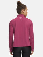 Under Armour Nõi UA Tech WM Tape Half Zip-RED Pulóver piros