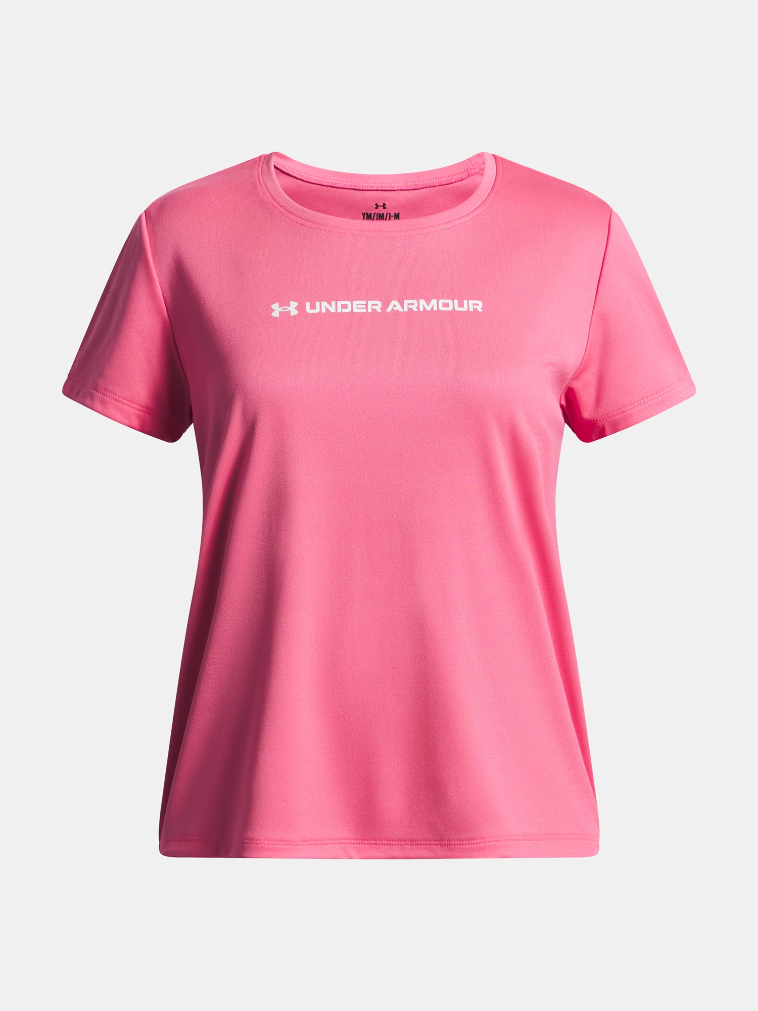 Under Armour Lány póló Tech Wordmark Graphic SS-PNK Póló