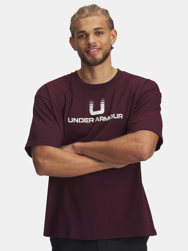Under Armour Férfi póló UA HWT U LOGO SS-RED Póló