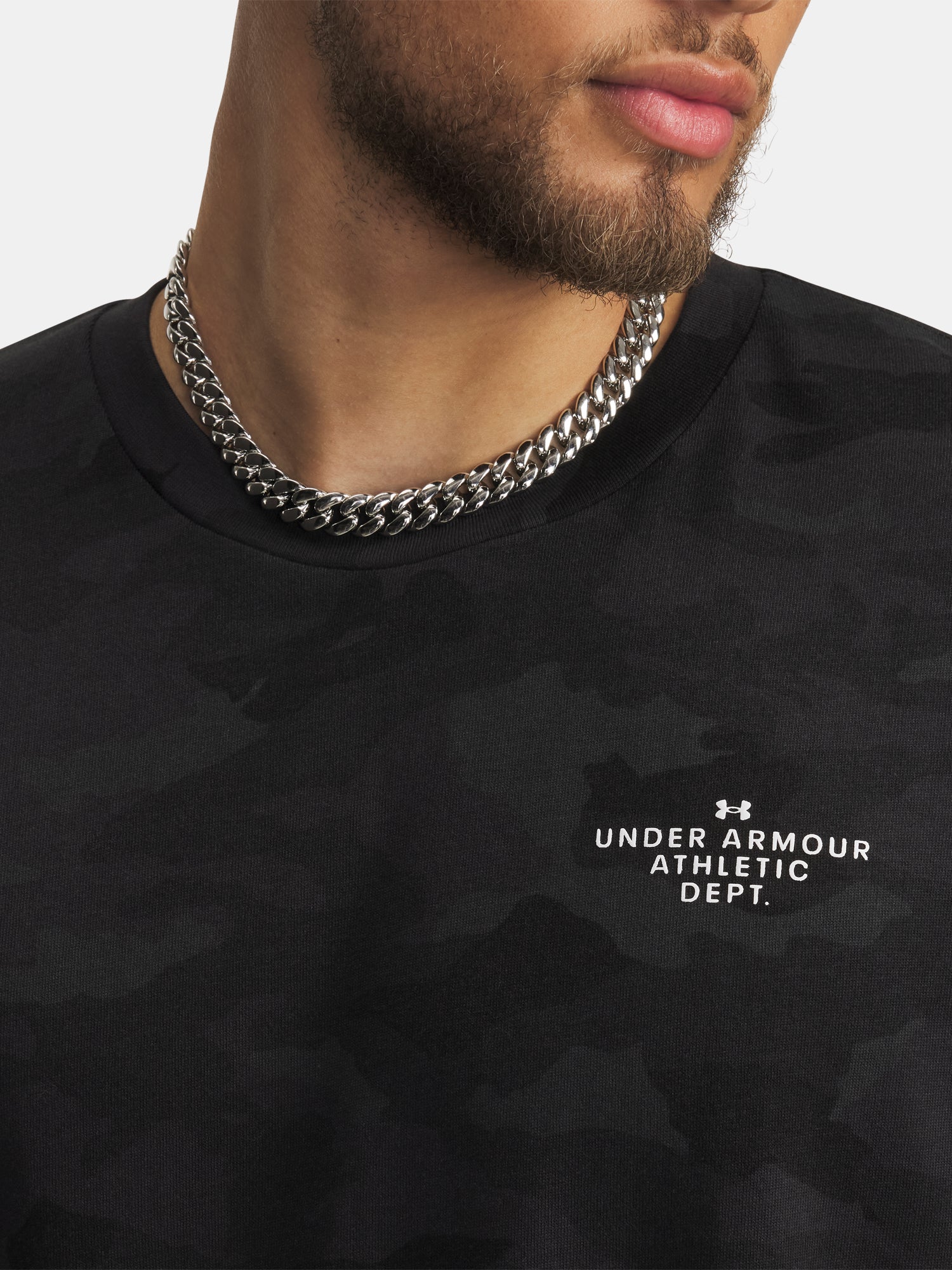 Férfi póló Under Armour UA HWT ATHLETIC DEPT AOP SS