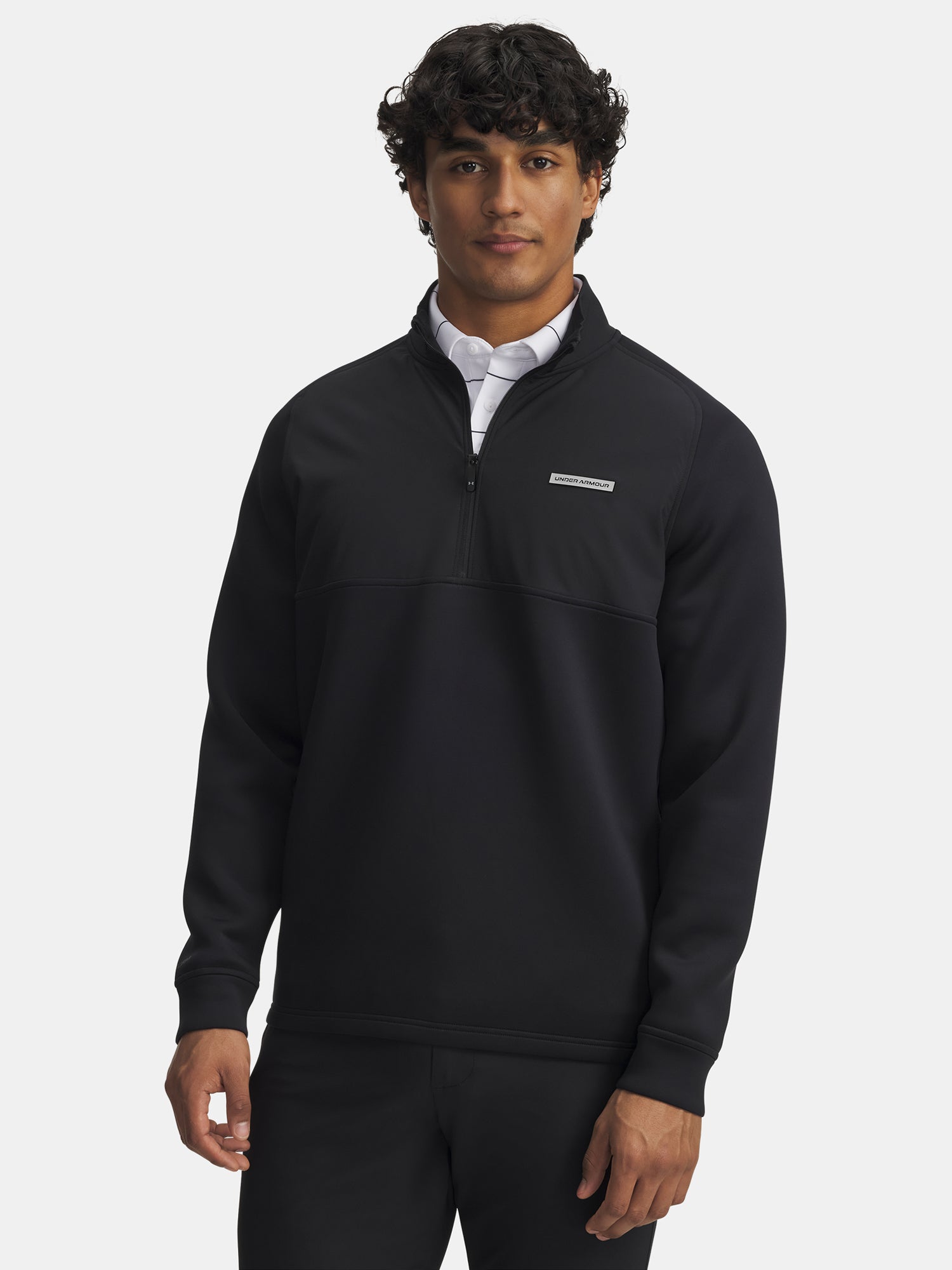 Under Armour Férfi pulóver UA Drive Pro Hybrid HZ-BLK Pulóver