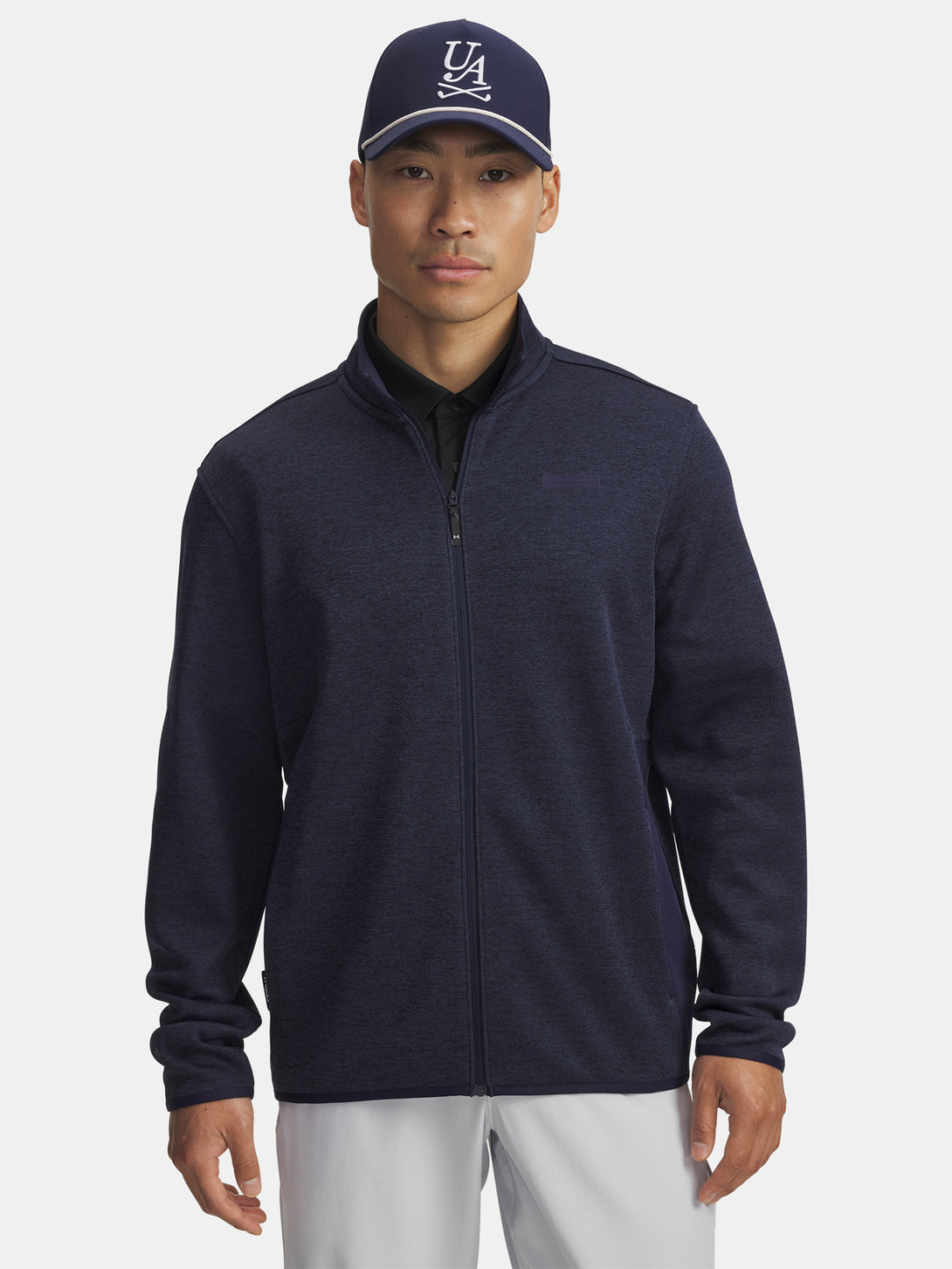 Under Armour Férfi pulóver UA Drive Sweaterfleece FZ-BLU Kapucnis pulóver 