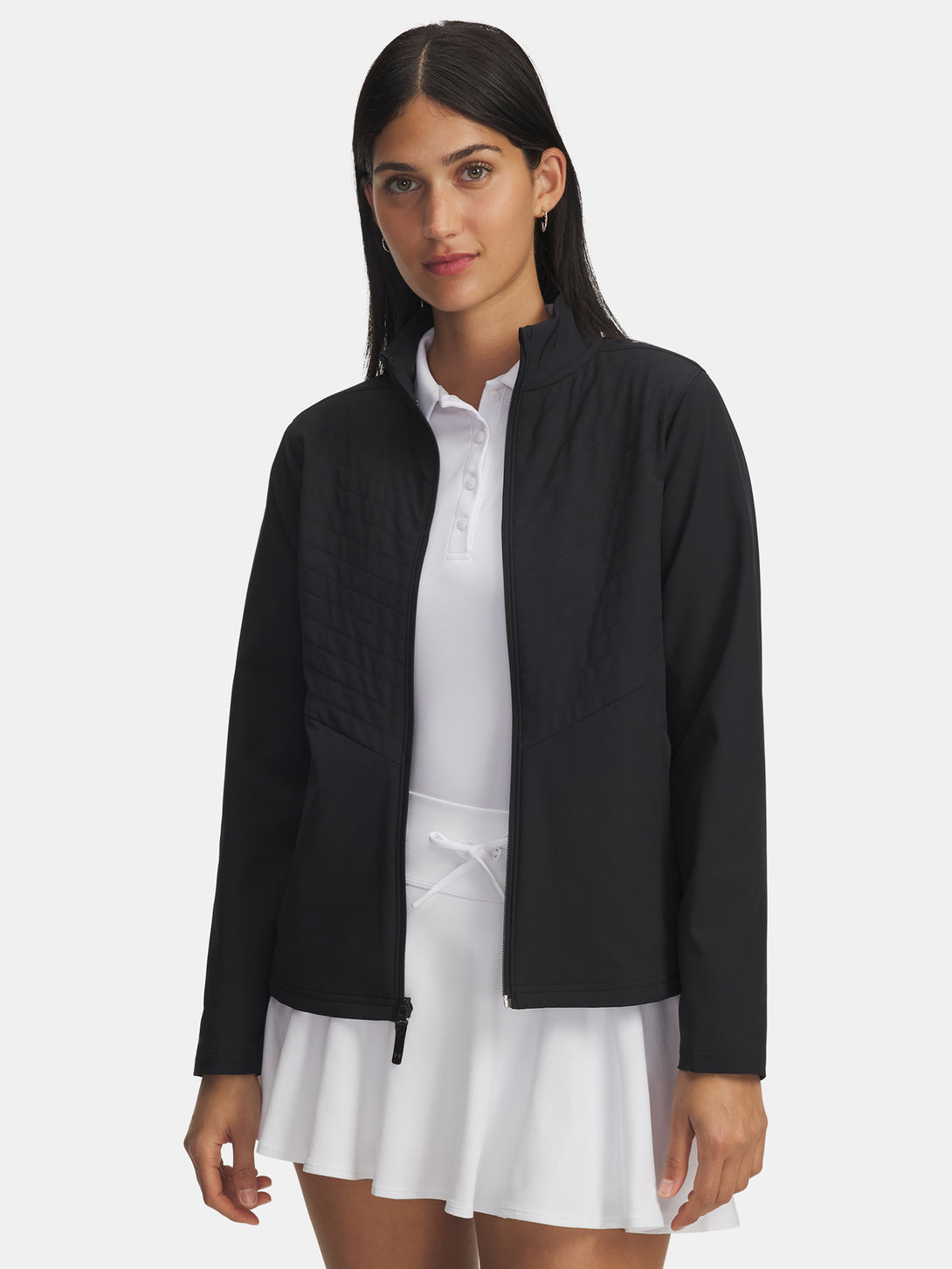 Under Armour Nõi kabát UA Drive Pro FZ-BLK Kapucnis pulóver 