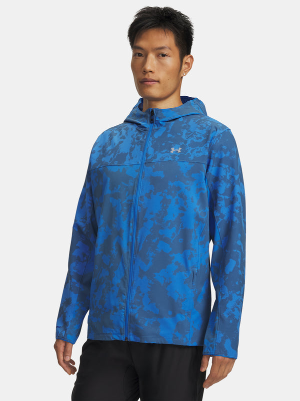 Under Armour Férfi UA Velociti Pro Storm Jacket-BLU kabát Kabát