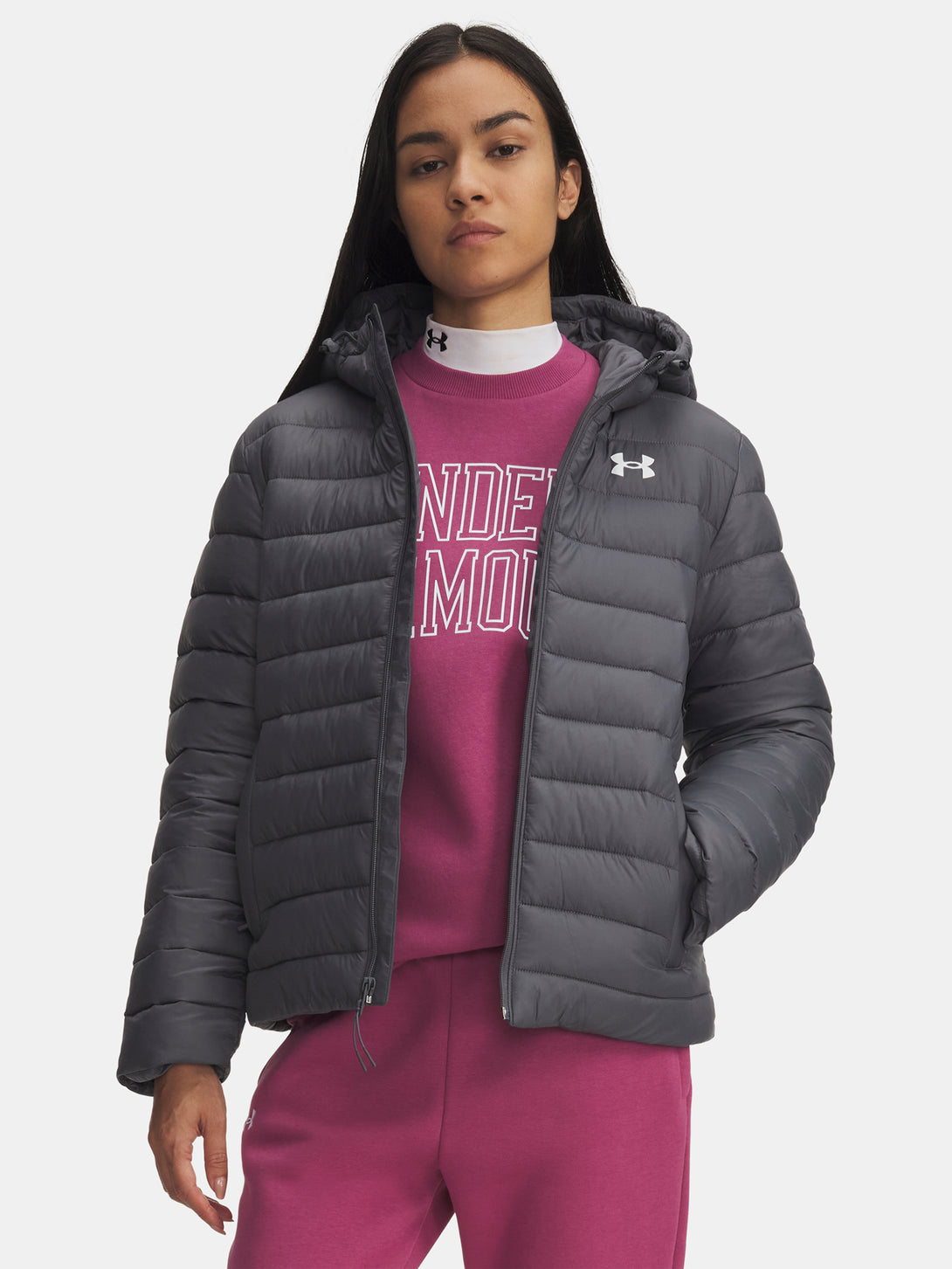 Under Armour Nõi kabát UA Sportswear Insulate Jkt-GRY Kabát