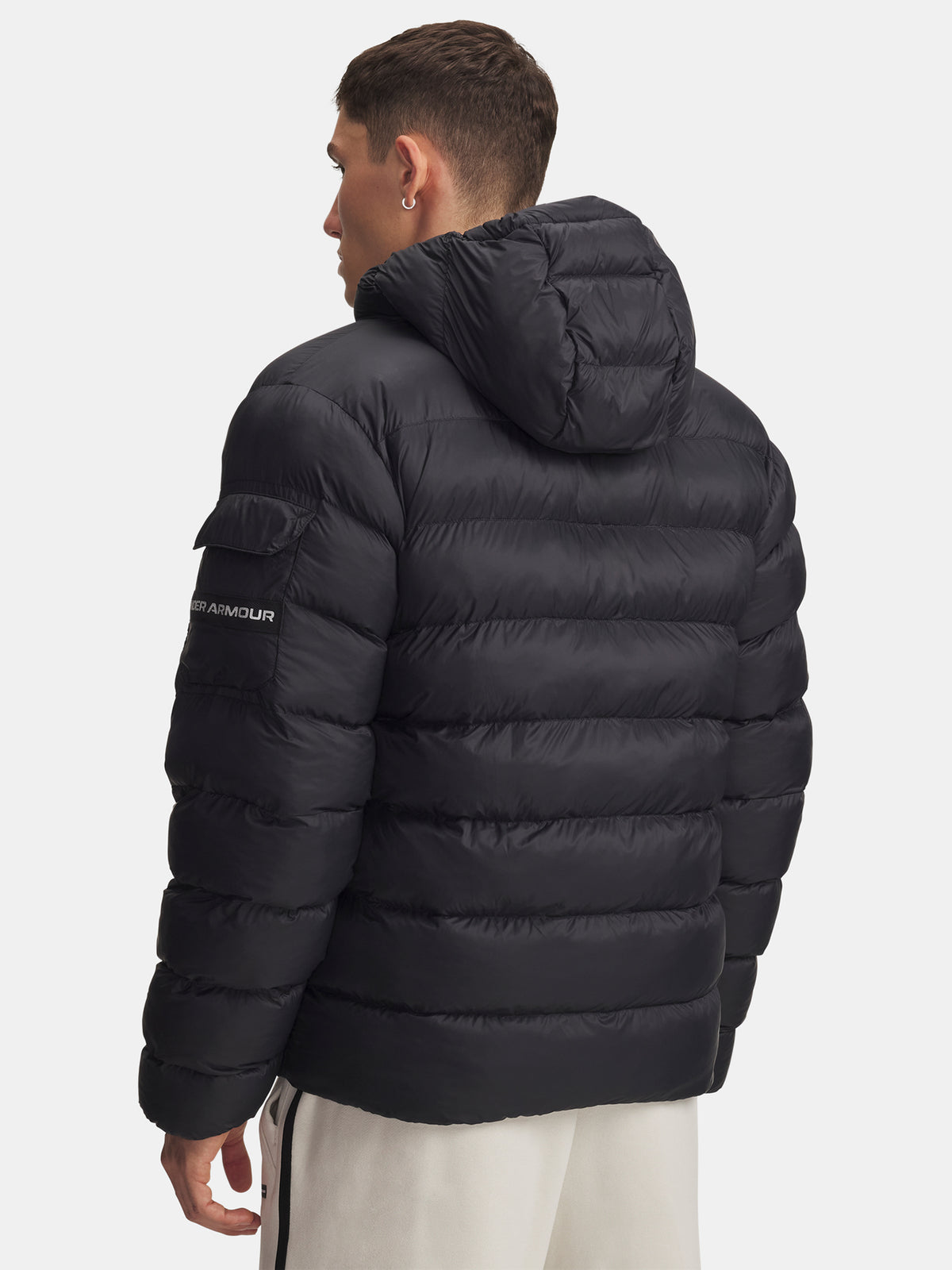 Férfi kabát Under Armour UA Sportswear Puff Jkt-BLK