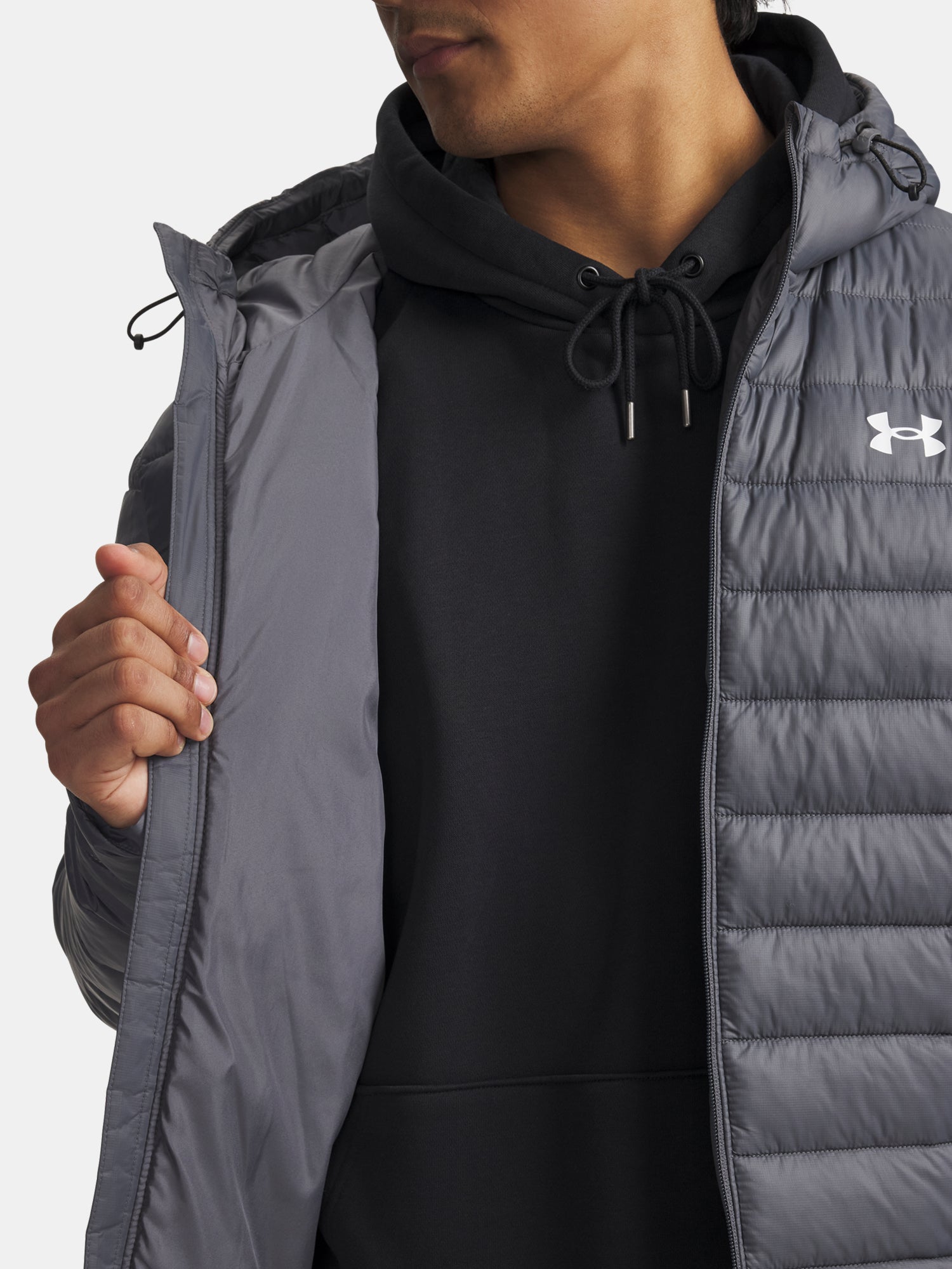 Under Armour Férfi UA Sportswear Ins Jkt-GRY Kabát szürke