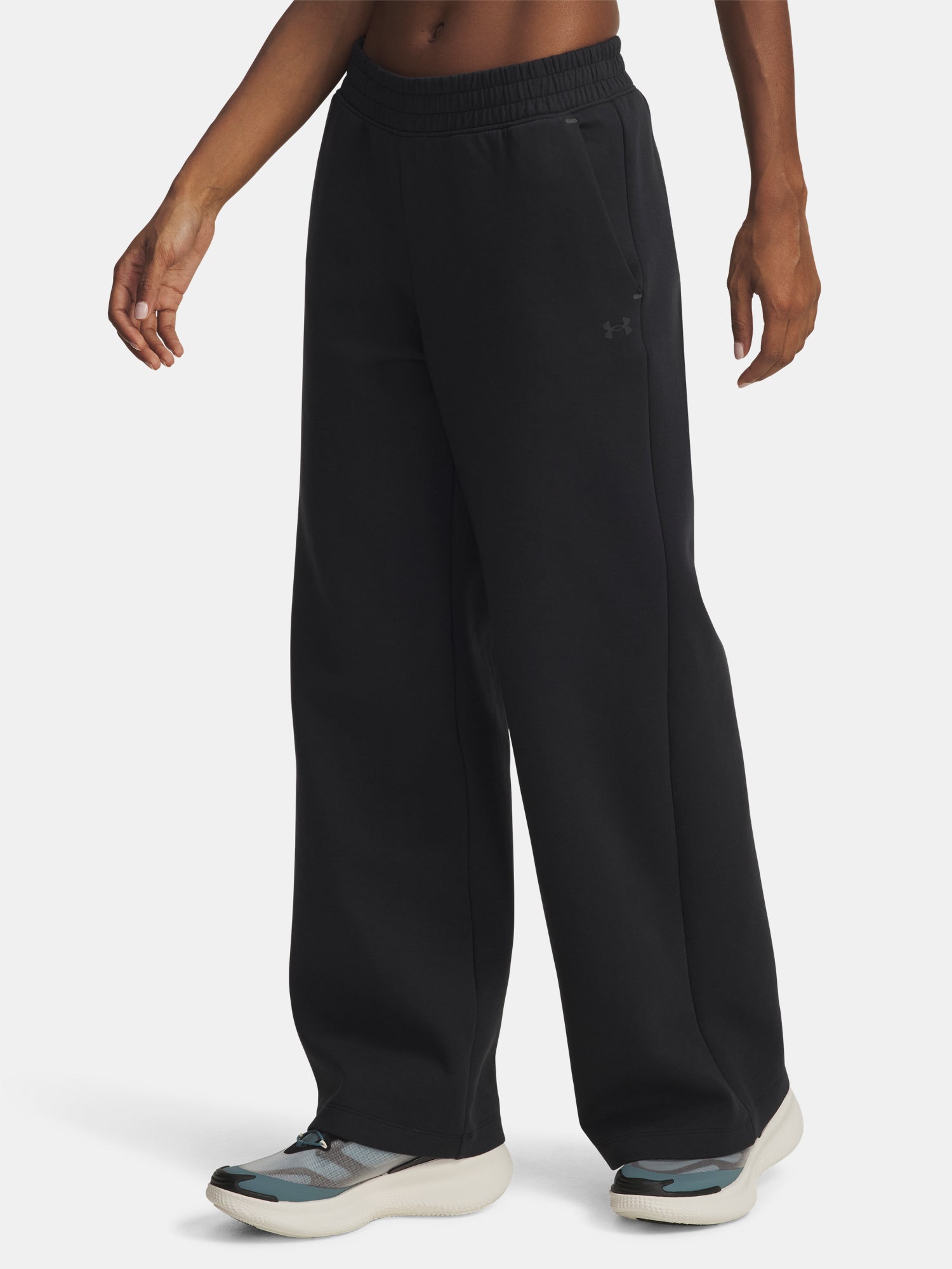 Under Armour Nõi UA Unstoppable Flc Pant-BLK sportnadrág Nadrág