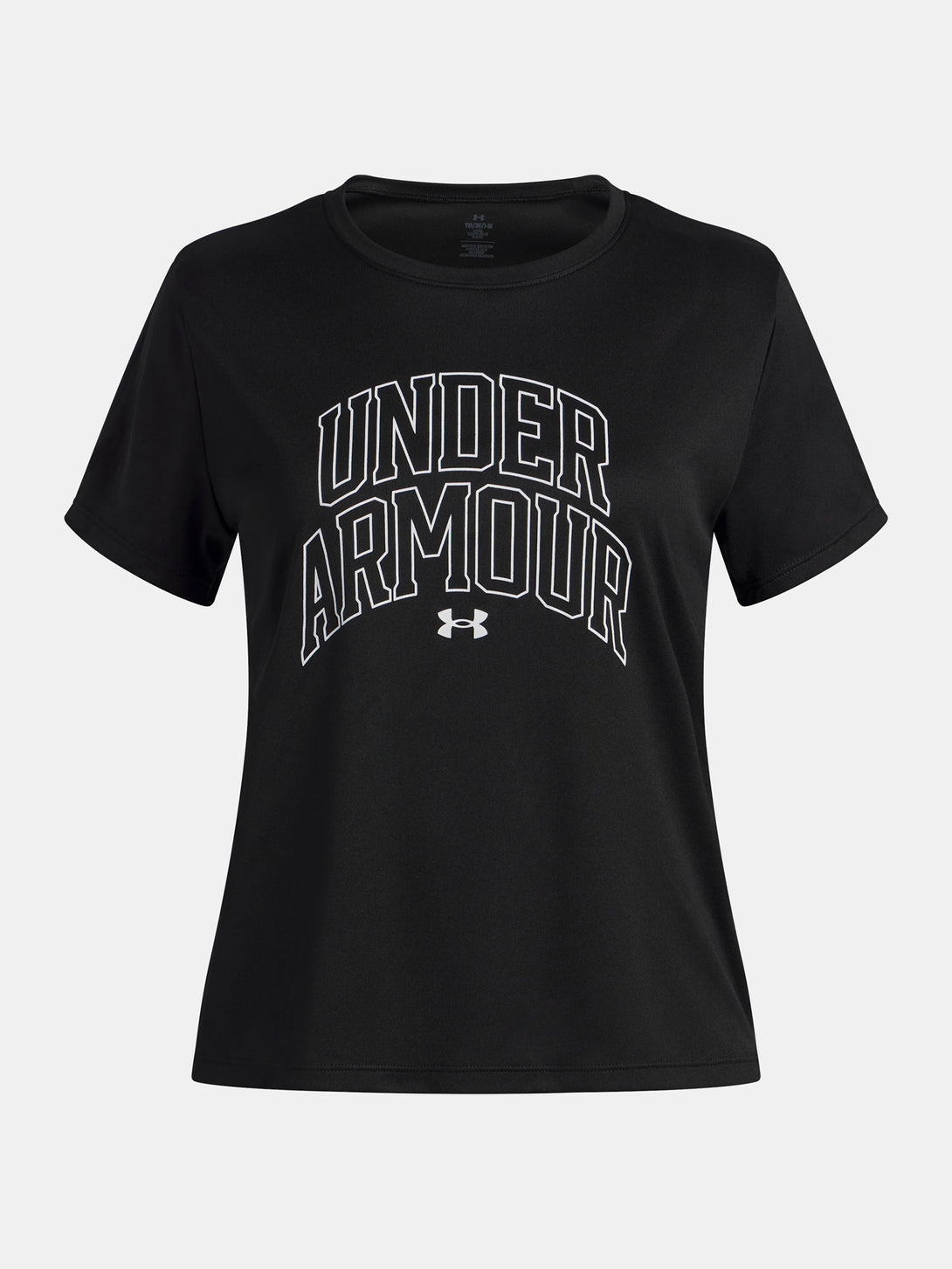 Under Armour Lány póló Tech Varsity Graphic SS-BLK Póló