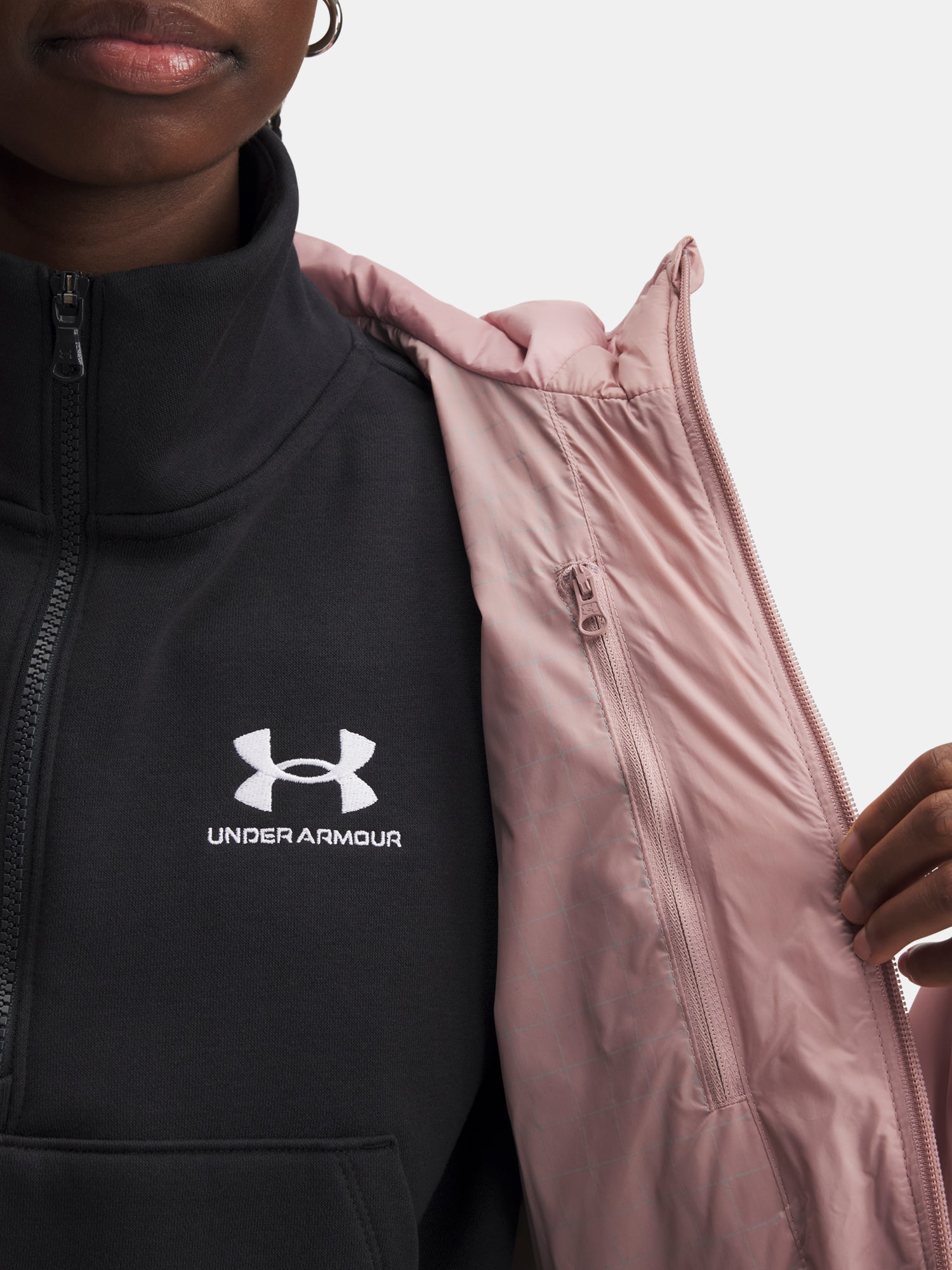 Under Armour Nõi Legend Down -PNK Kabát rózsaszín