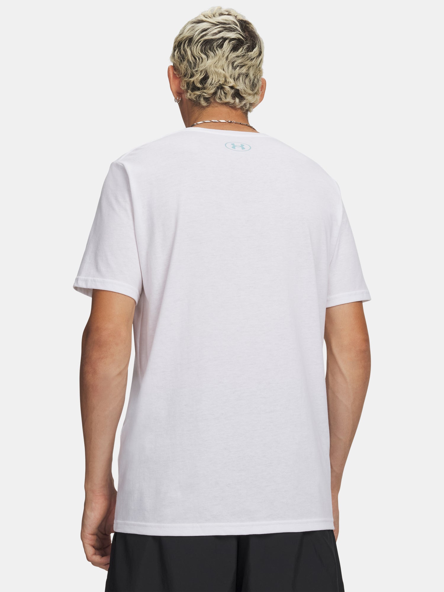 Férfi póló Under Armour UA M LOGO COLLAGE SS