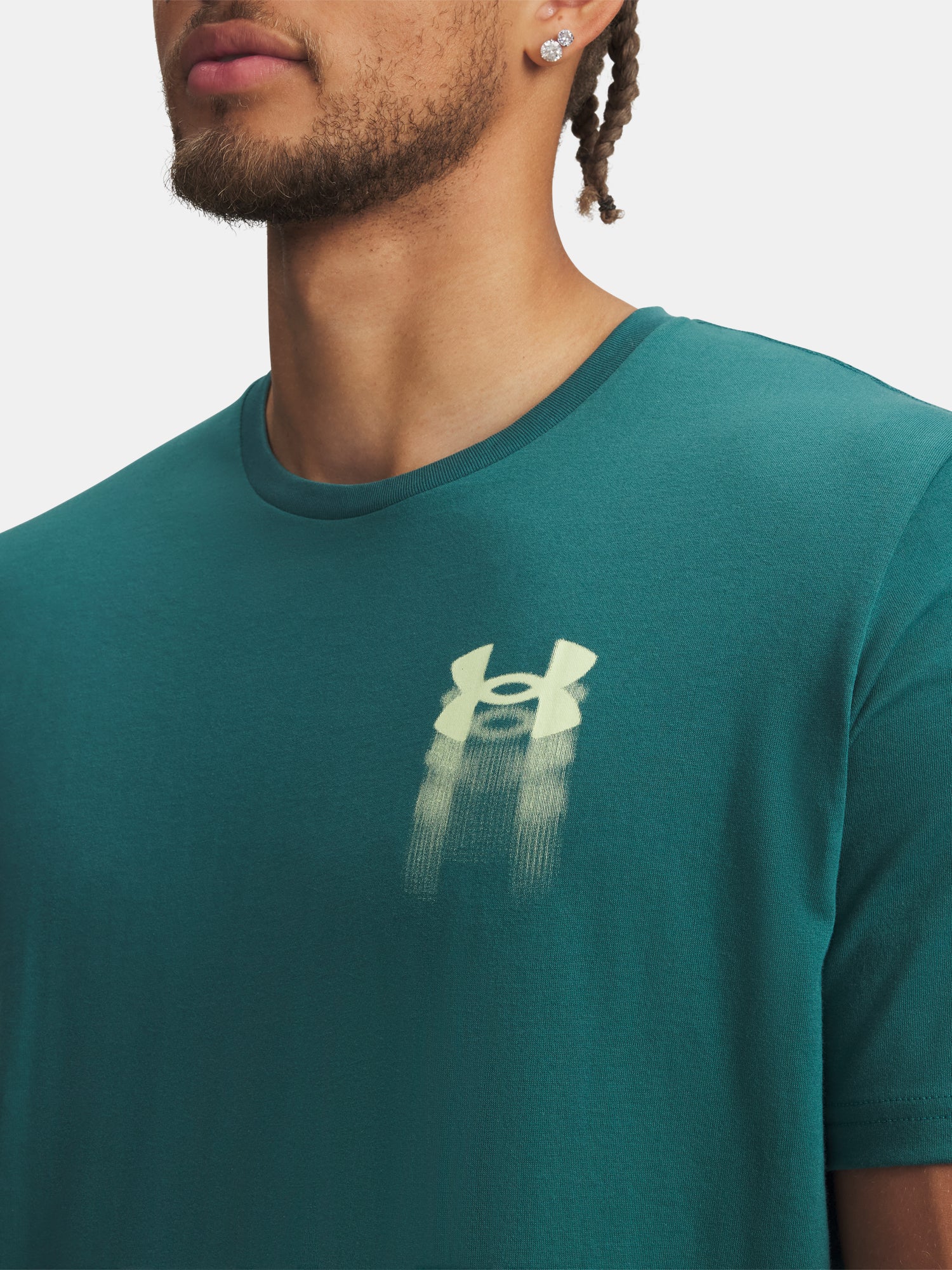 Férfi póló Under Armour UA M BLUR LOGO SS