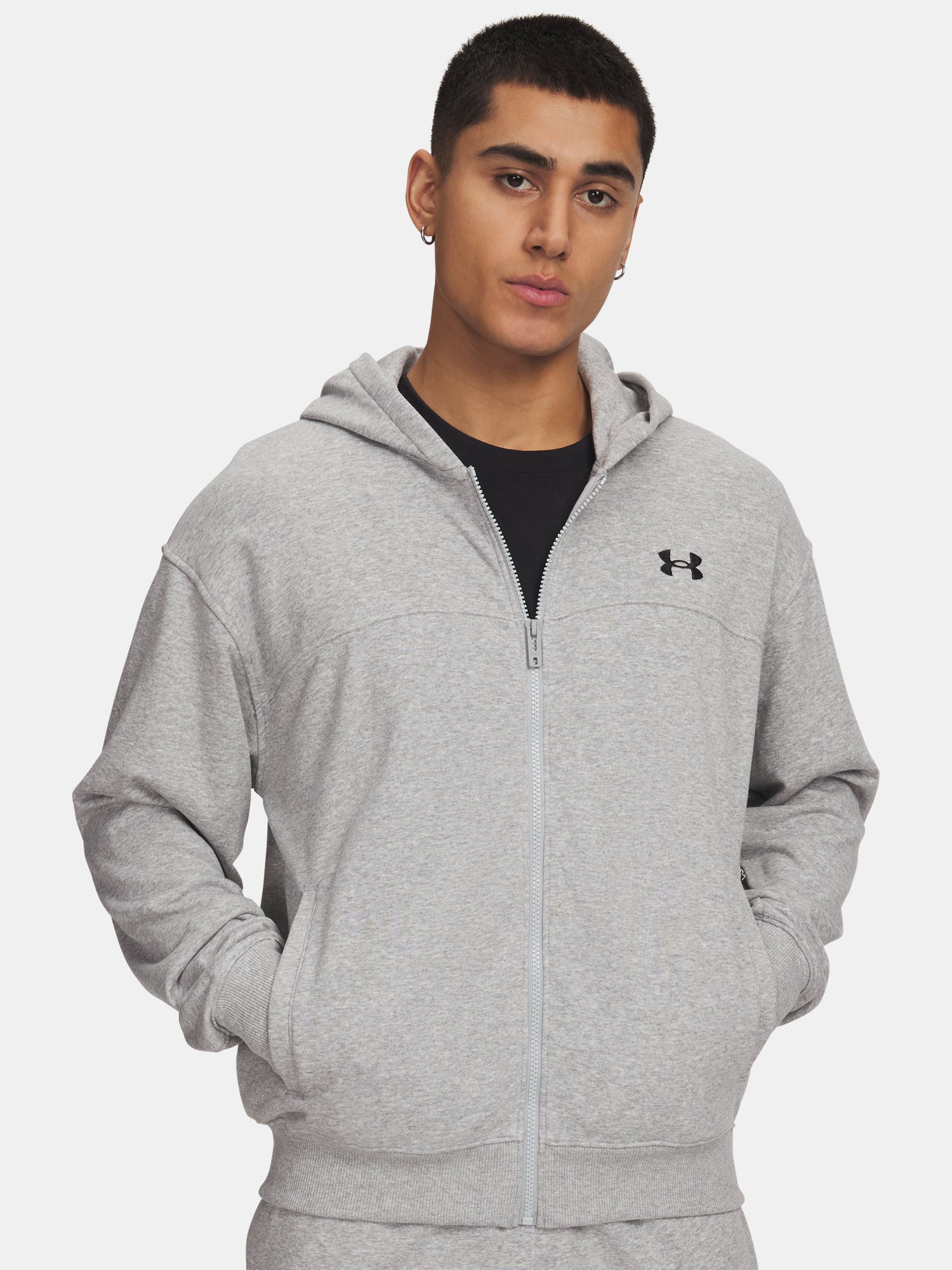Pánská mikina Under Armour UA Rival LW FZ-GRY