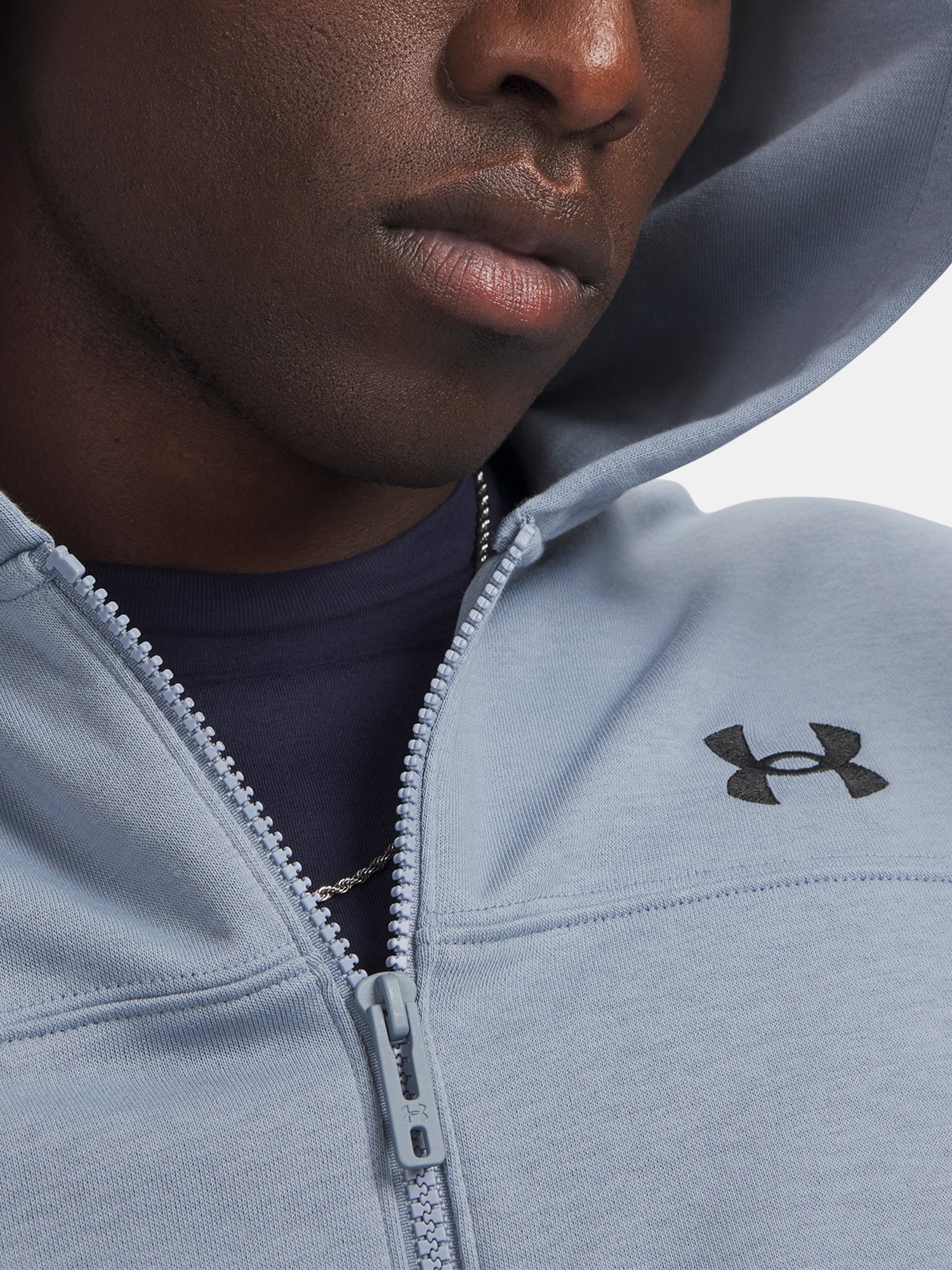 Férfi pulóver Under Armour UA Rival LW FZ