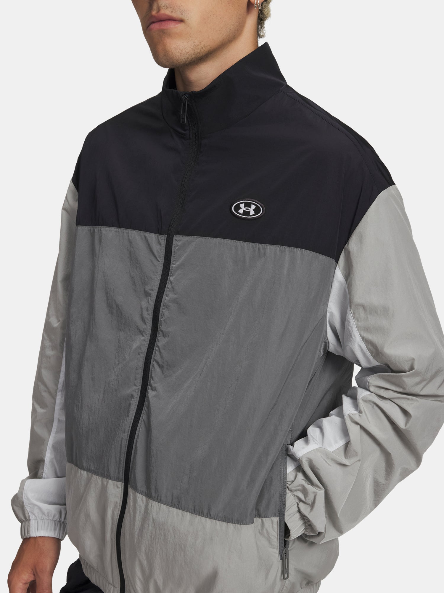 Férfi kabát Under Armour UA Icon Woven Track FZ