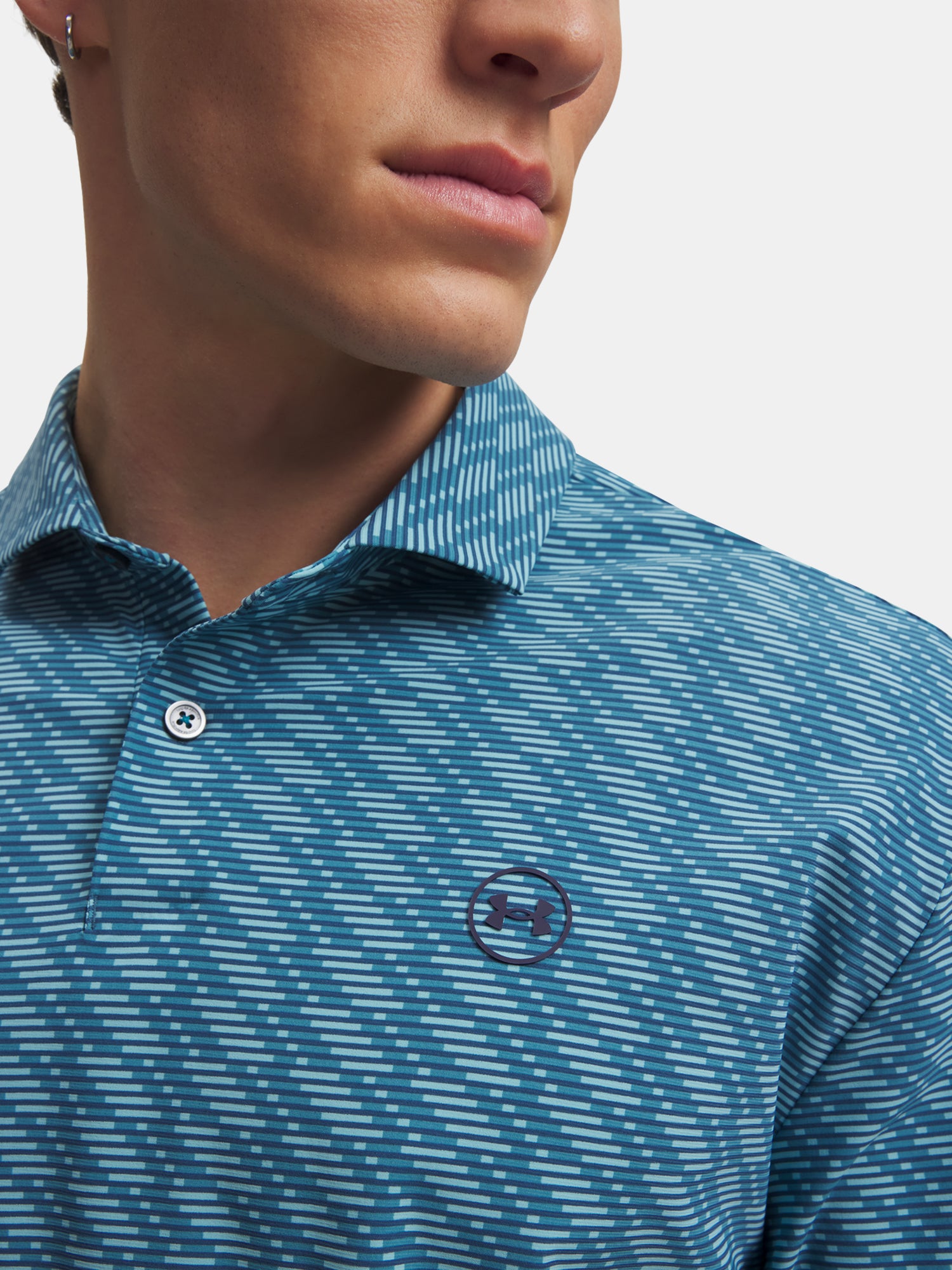 Férfi Under Armour UA Drive Chill Printed Polo póló