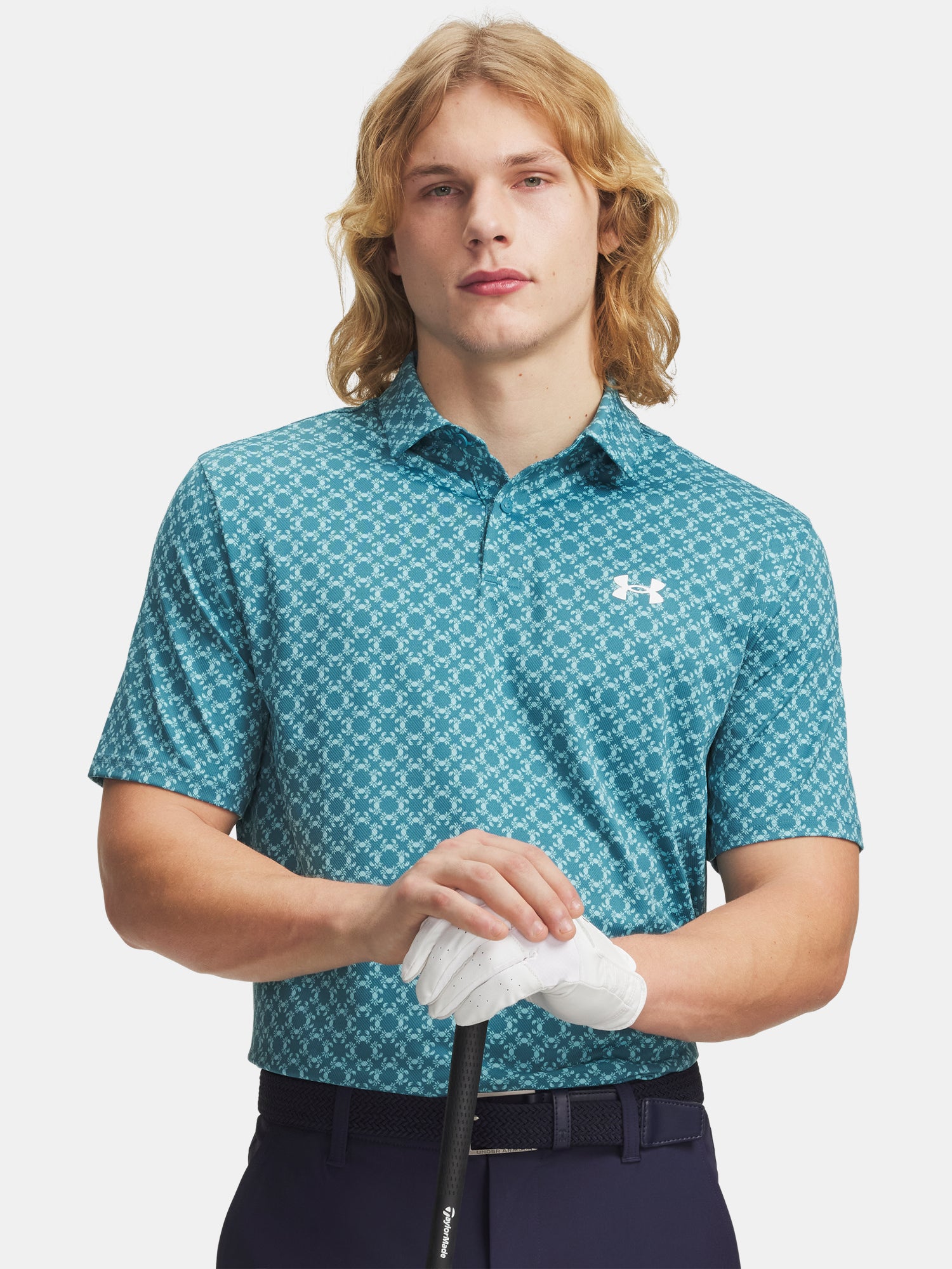 Férfi Under Armour UA Matchplay Printed Polo póló