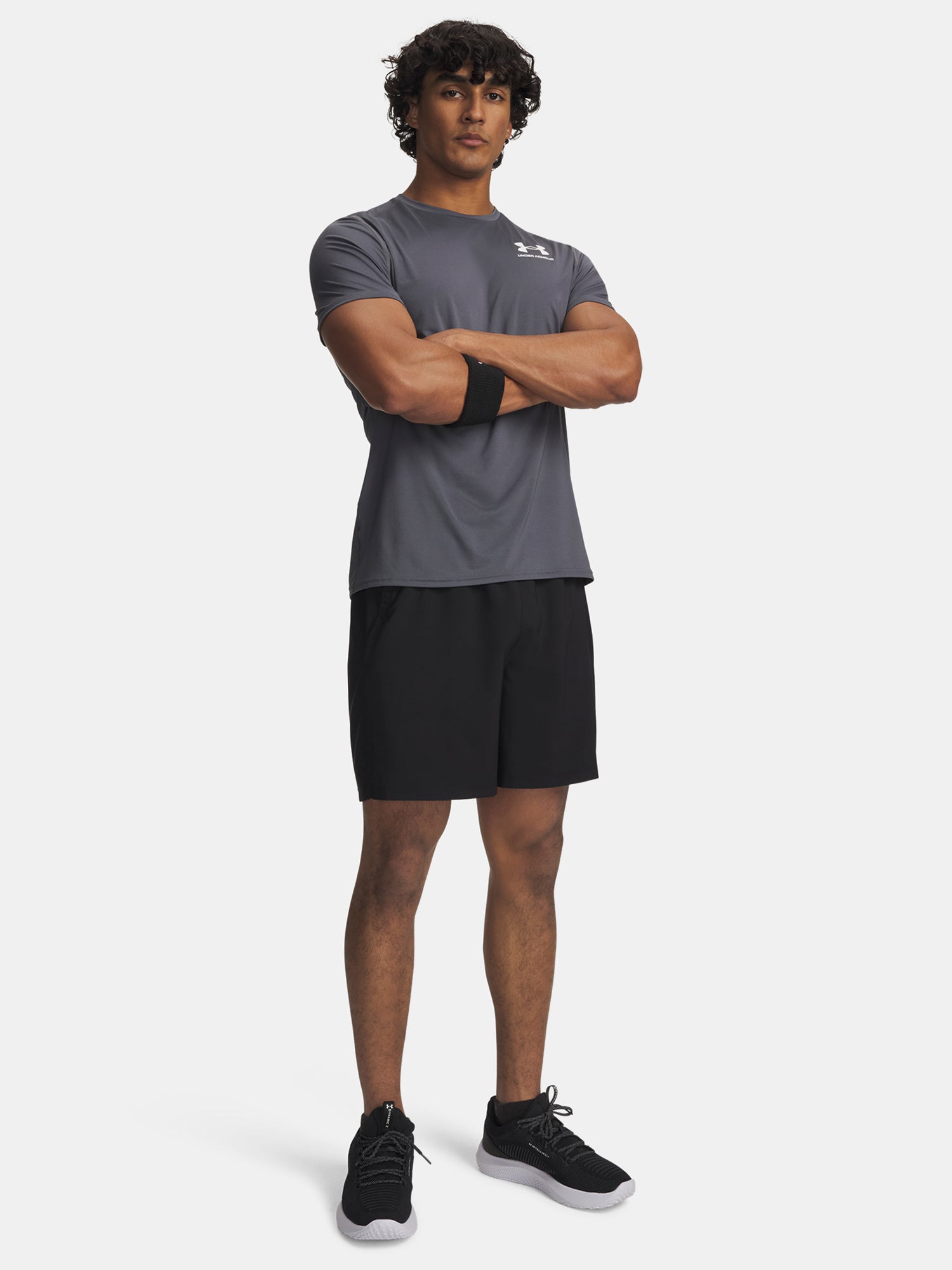 Férfi Under Armour UA Vanish Wven Short 2.0 6in-BLK rövidnadrág